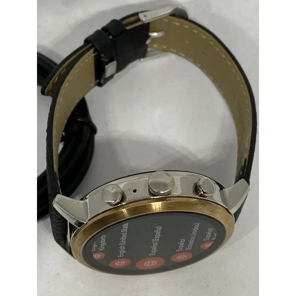Fossil Gen 4 Authentic Digital Dial Smart Watch Custom Band FTW6016 LT341